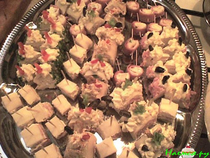 Закусочная тарелочка (ассорти)