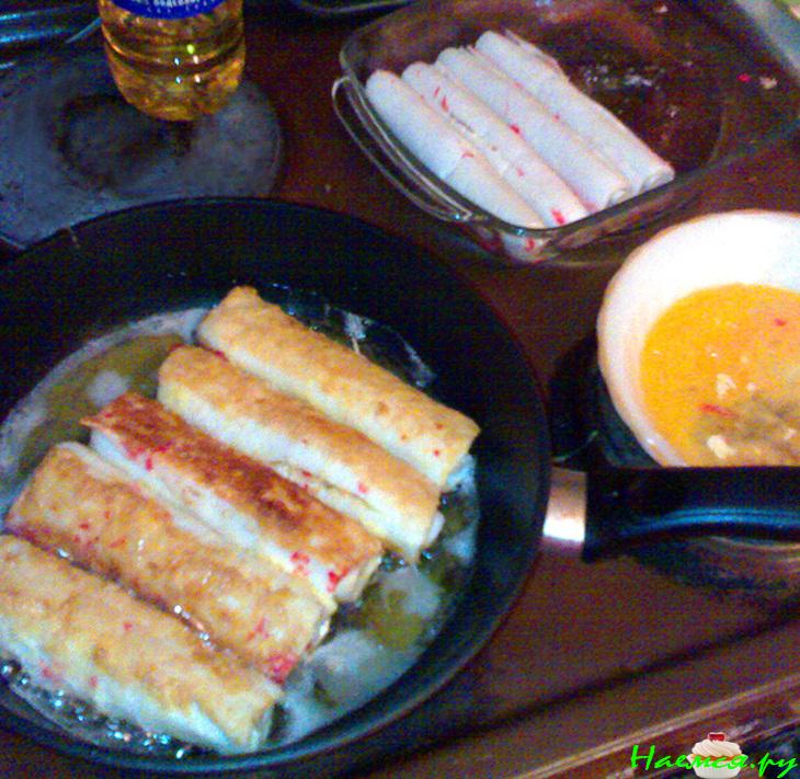 Крабовые рулетики (вкусные)