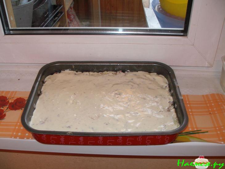 Рыбный пирог с консервированным тунцом на скорую руку