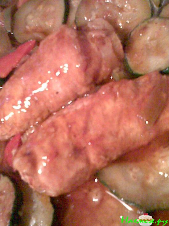 Рулетики с сельдереем