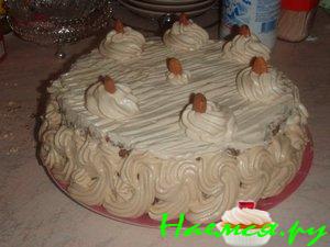 Сливочно-кофейный торт