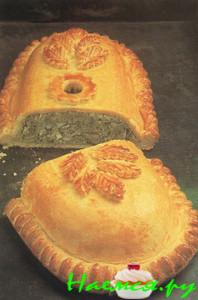 Кулебяка капустная