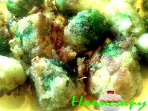 Розенколь (брюссельская капуста ) в сухарях