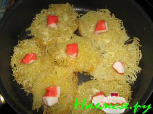 Крабовые драники Крабовые драники