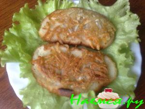 Гренки с картошкой