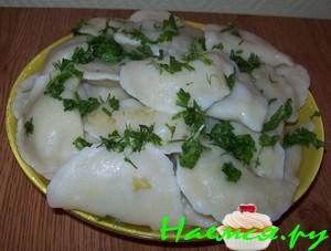 Тесто без проблем! Для вареников и пельменей и вареники из него