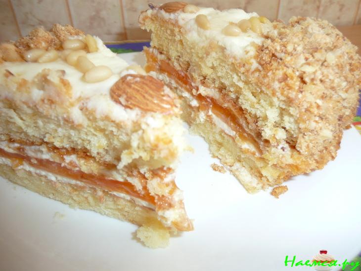 Торт абрикосовый 'Праздничный'