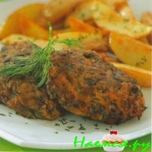 Грибные котлеты Грибные котлеты