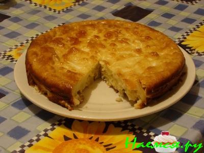 Пирог с капустой и яйцом