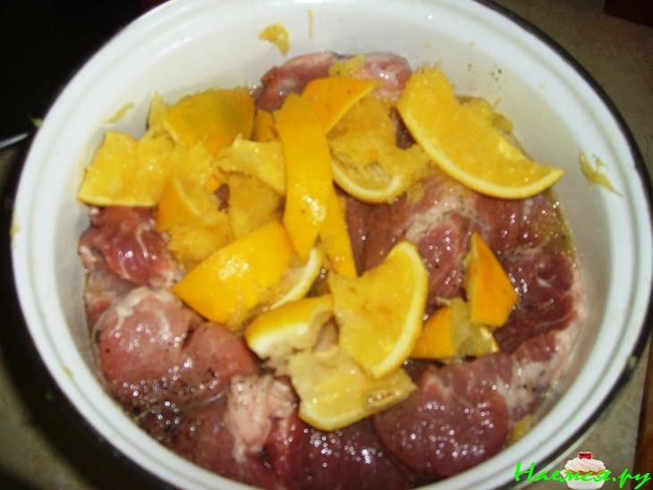 Свинина с апельсинами Свинина с апельсинами