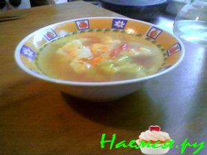 Летний овощной суп