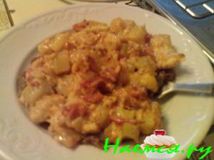 Кабачок под сыром