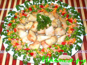 Свиной карбонад из ... куриного филе