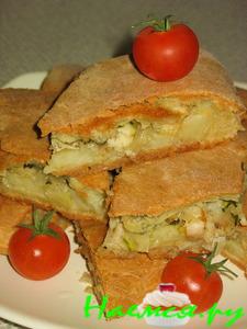 "Рыбный пирог с пангасиусом и картофелем" "Рыбный пирог с пангасиусом и картофелем"