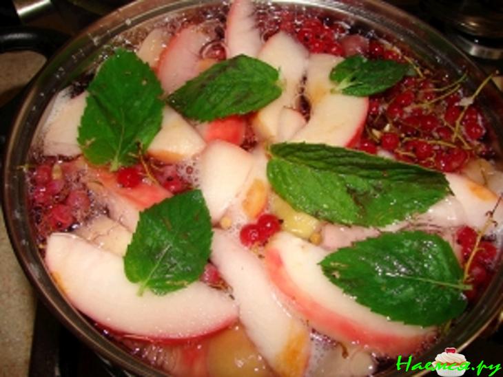 Компотик с мятой