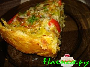 Прасопита /пирог с луком латук/