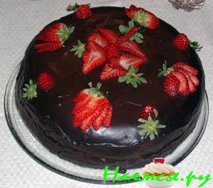 Торт 'Пьяная вишня'