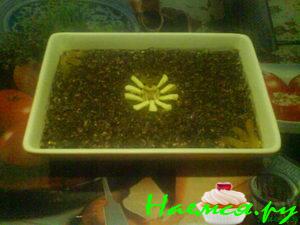 Торт из мацы (без выпечки)