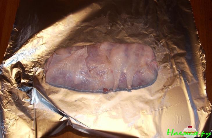 Рулет куриный с яйцом Рулет куриный с яйцом