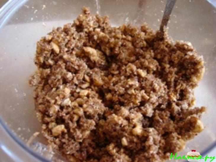 Сметанно-ореховый пирог Сметанно-ореховый пирог