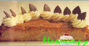 Закрытый грушевый пирог