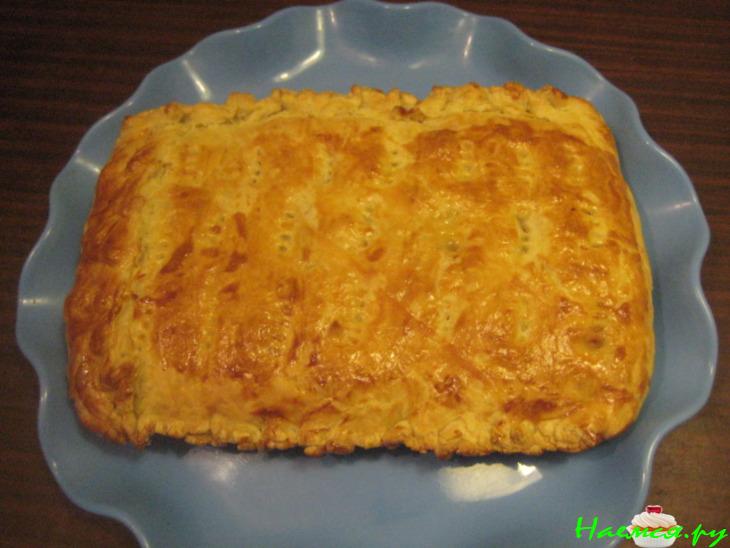 Пирог-сюрприз с овощной начинкой