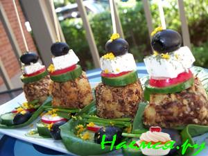 Грибные колобки