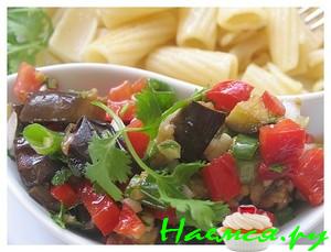 Самбол из баклажан