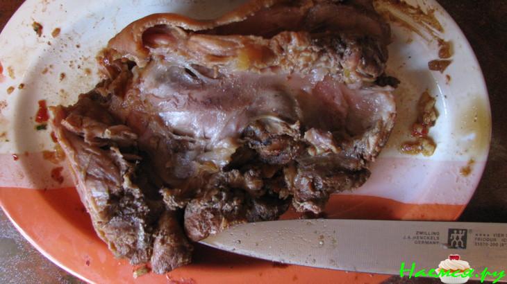 Свиная рулька в меду Свиная рулька в меду