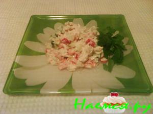 Салат куриный "Свежесть" с овощами Салат куриный "Свежесть" с овощами