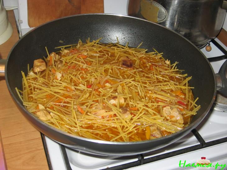 Макарон-плов