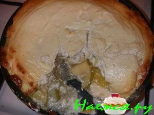 Фруктово-творожная запеканка