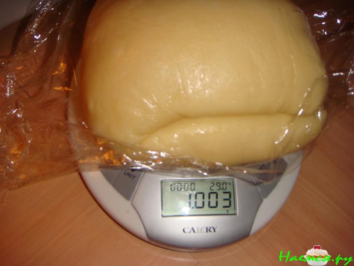 Вариант дрожжевого теста (для хлебопечи)