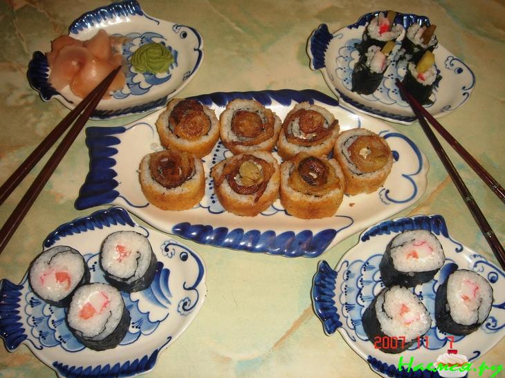 Горячие роллы