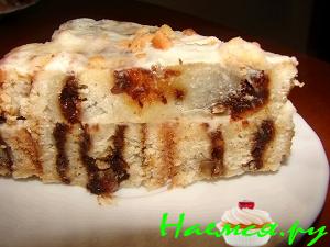 Рулет с сухофруктами и тортик из него