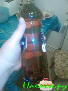 Настойка на перегородках грецкого ореха Настойка на перегородках грецкого ореха