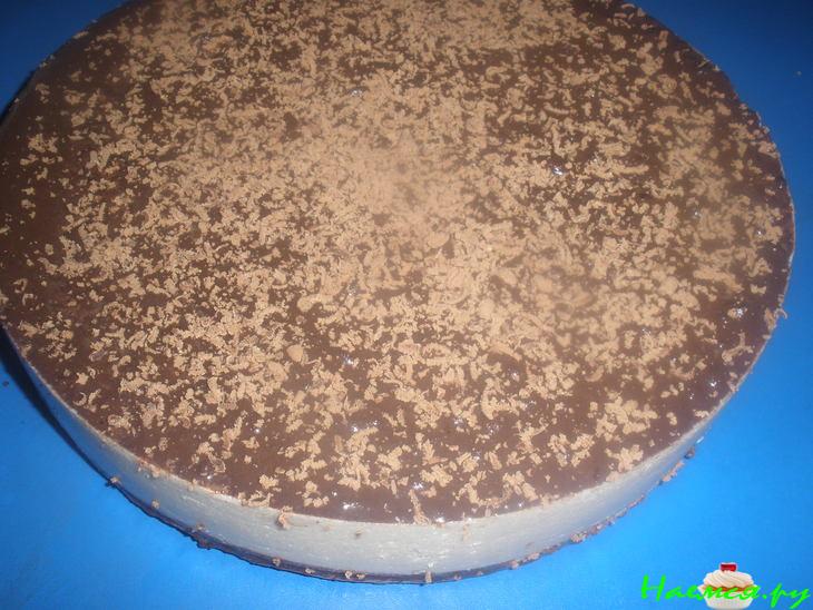 Торт "Птичье молоко" с лимонной пропиткой