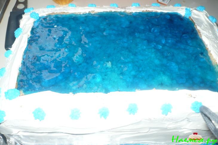 Торт "Аквариум"