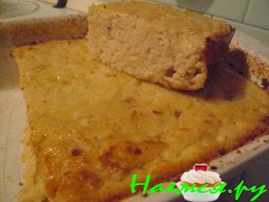 Пудинг рыбный (минтай)