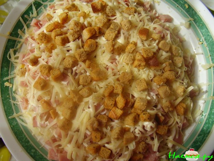 Салат "Футбольный мяч" Салат "Футбольный мяч"