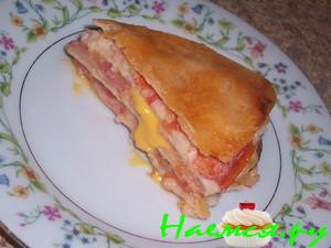 Закусочный пирог из лаваша