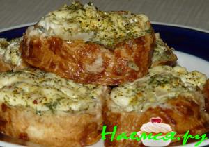 Горячие бутерброды с рыбой