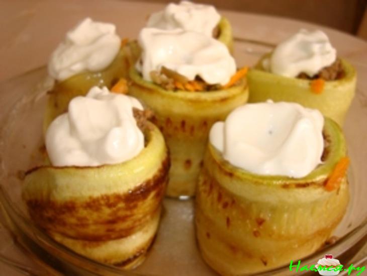 Кабачковые цилиндры Кабачковые цилиндры