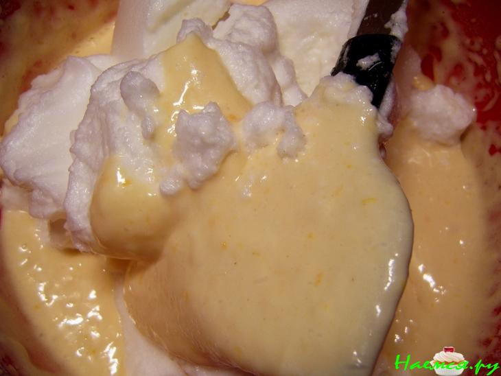 Легенькое лимонное пирожное