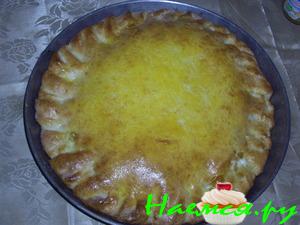 Грушевый пирог "Солнышко" из творожного теста