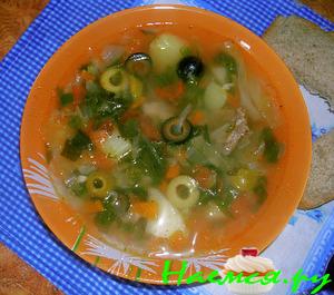 Солянка овощная