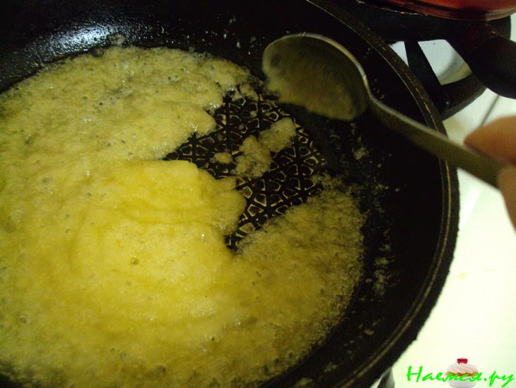 Маковые пирожные с яблоками