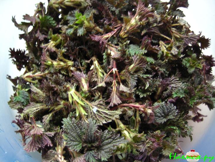 Весенний суп с крапивой (постный)