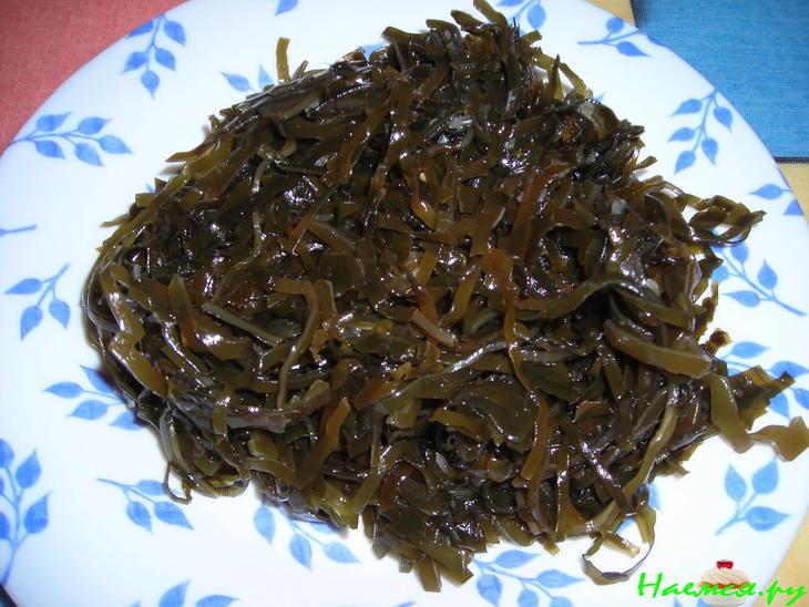 Салат из морской капусты