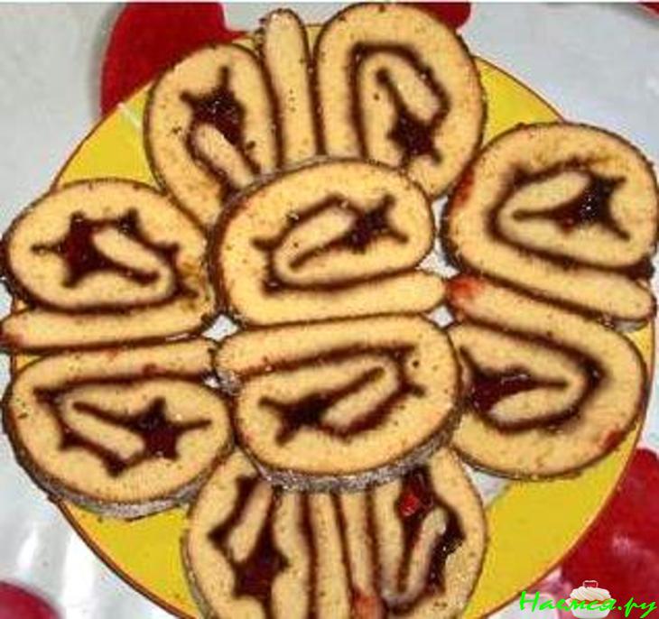 Рулет с джемом
